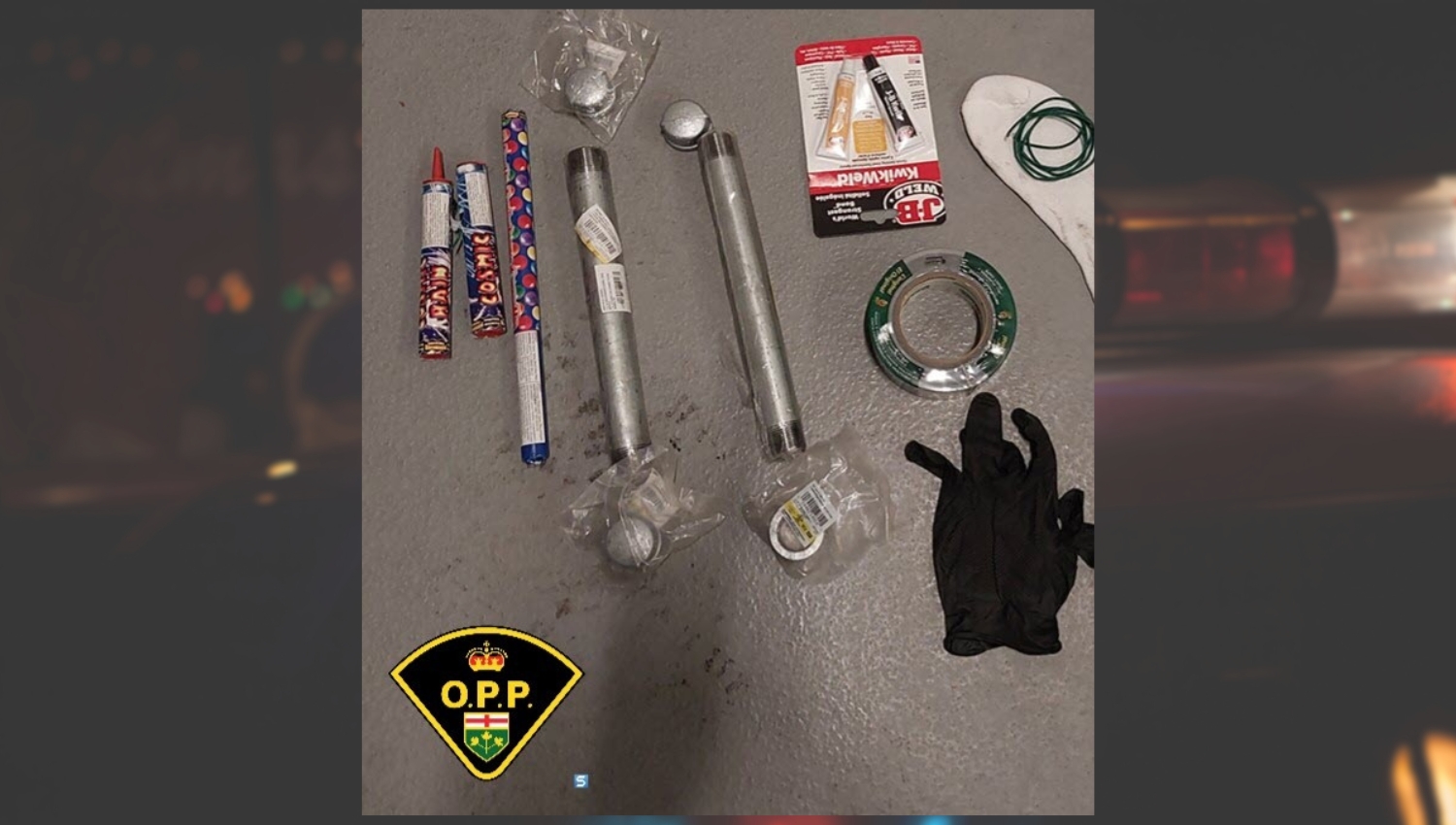 West Parry Sound OPP Make Arrest After Pipe Bomb Material Found ...